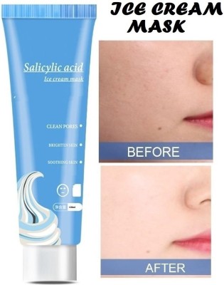 THTC High quality Ice Cream Mask Tube Ultra Cleansing, Brighten and whiten(120 ml)