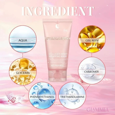 GLAMMIA Radiance Reveal Mask For Soft, Supple, And Youthful Skin(75 ml)