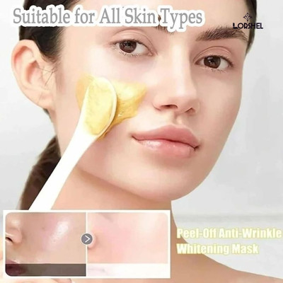 LORSHEL Gold Peel Mask Exfoliate, Nourish, Glow(120 ml)