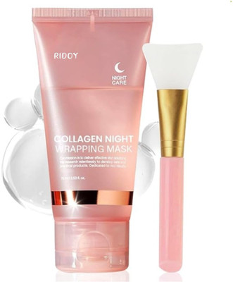 Ridoy Collagen Night Wrapping Peel Off Mask for Reducing Fine Lines(100 ml)