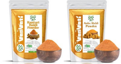 Vanvati Kasturi Powder & Ambaa Haldi Powder Glowing Skin & Youthful Glow(100 g)