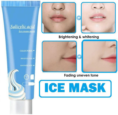 GABBU ICE CREAM BLACKHEADS REMOVER WHITEHEAD REMOVER ,SKIN GLOWING FACE MASK(120 ml)