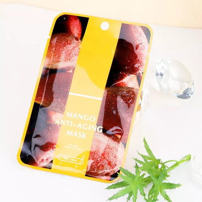 MOIKA KOREAN Softening & Smoothening MANGO FACE MASK SHEET PACK OF 1(25 ml)