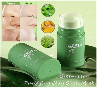 EVERERIN Green Tea Purifying Clay Stick Face Mask Face Shaping Mask(40 g)