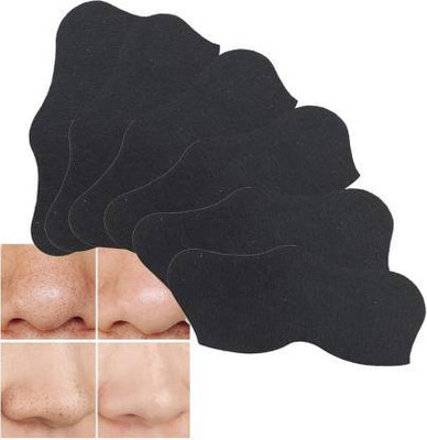 SkinOza Charcoal Nose Strips pack of 10(10 g)