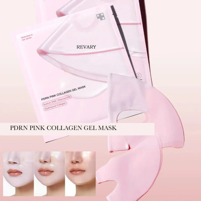 revary DNA PDRN Pink Collagen Jelly Mask for skin Moisturizing Pack Of 1-f(28 g)