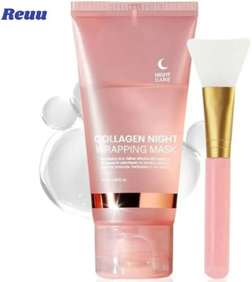Reuu C Collagen Night Wrapping Peel Off Mask for Balancing Skin & Reducing Acne(100 ml)