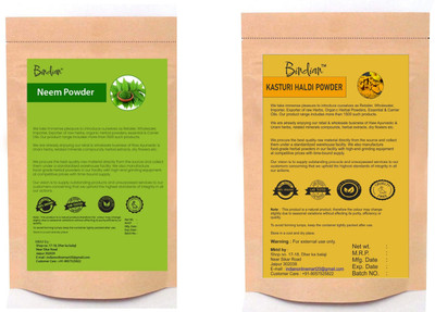 BIndian Neem Leaf Powder & Kasturi Haldi Pack of 2(50 g)