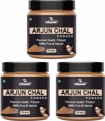 Oilanic Arjuna Chaal Powder For Face Mask Baval Sing Powder for Skin Whitening 100 gms(300 g)