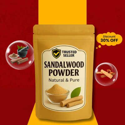 ShakalyaVeda Sandalwood Powder (Chandan powder) for Face Pack & Skin Care(100 g)
