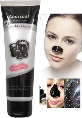 Luster Shine Charcoal Blackhead & Whitehead Remover Peel Off Mask Deep Cleansing(130 ml)
