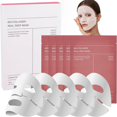 revary PACK2 Korean Collagen Overnight Face Wrapping Mask(68 g)