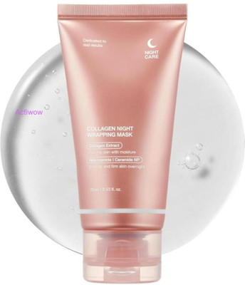 Actiwow Collagen Night Wrapping Mask for Anti-Aging & Spot Removal(100 ml)