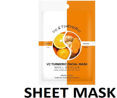 Maryville new face sheet mask easy to use perfect pack of 1(25 ml)