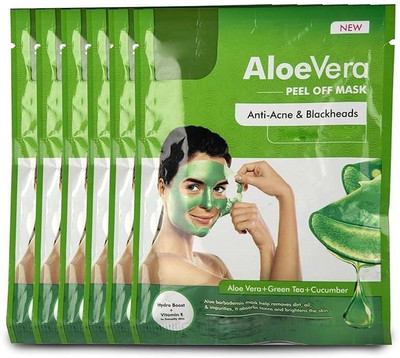 EVERERIN Naturals Aloe Vera Peel Off Mask Cream Enriched With Fruits Extract(162 ml)