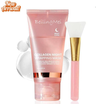 BEILINGMEI Korean Collagen Peel-Off Night Mask for Bright & Glowing Skin(100 ml)