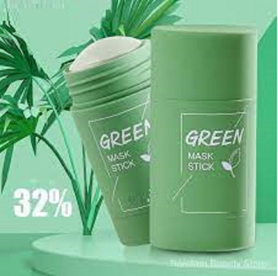 Luipui green tea clay deep cleansing mud stick for both men & women(40 g)
