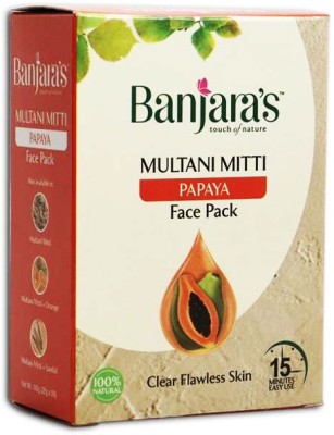 Banjaras Multani Mitti Papaya Face Pack(100 g)