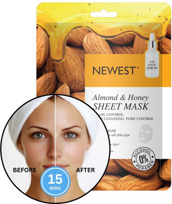 NEWEST ALMOND & HONEY SHEET MASK(20 g)
