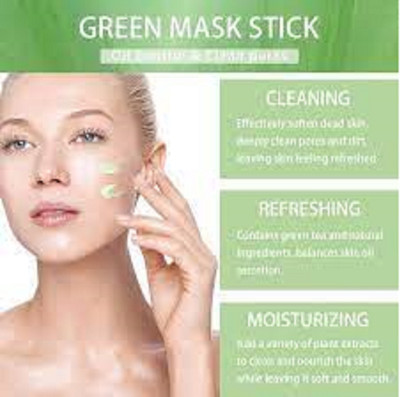 Luipui best latest green stick face mask mud pack of 1(40 g)