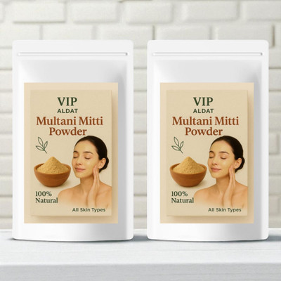 VIP ALDAT Prakritik Roop Multani Mitti Ayurvedic Tez Twacha Ujjwal Pack(400 g)