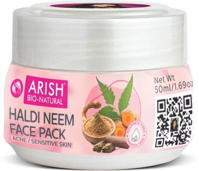 ARISH BIO-NATURAL Haldi Neem Face Pack(50 ml)