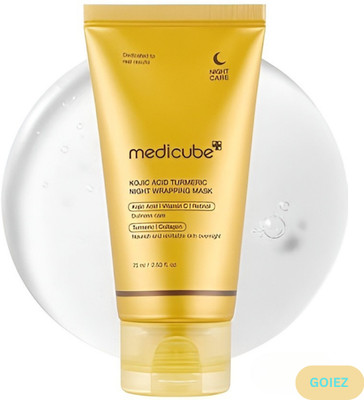 GOIEZ Medicube Golden Collagen Night Wrapping Peel Off Smooth Skin Mask 75ml(75 ml)