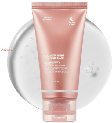 Actiwow Collagen Night Wrapping Mask for Nourishing Hydration(100 ml)