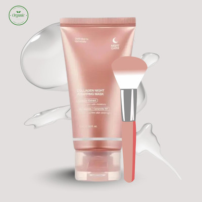 BEILINGMEI collagen night wrapping mask night face mask for glowing skin Hydrating Brigh40(100 ml)