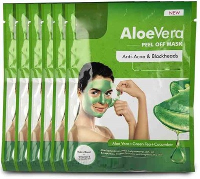 REIMICHI Aloe Vera Peel Off Mask Enriched With Fruits Extract and Vitamin E Removes Dirt(162 ml)