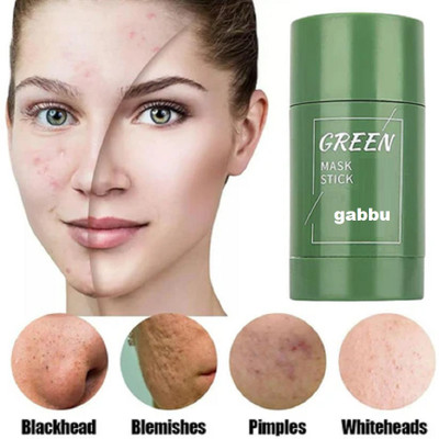 GABBU Green Tea Purifying Clay Stick Mask Oil Control Anti Acne Cleaning Mask/4/(40 g)