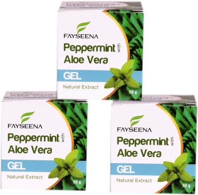 Fayseena PEPERMINT GEL 50G PACK OF 3(150 g)