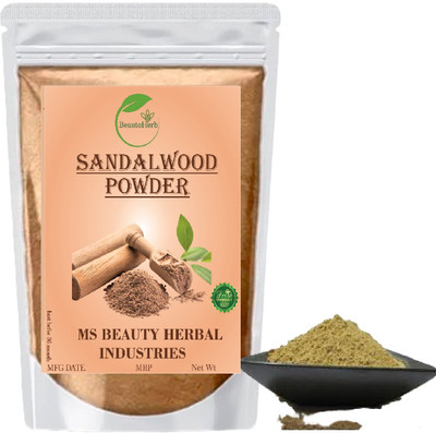 Beautoherb pure Natural Chandan Powder for face pack soft(400 g)