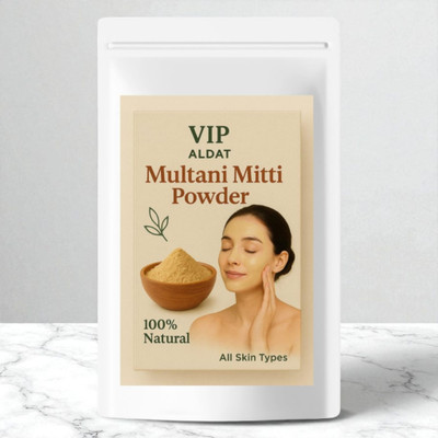 VIP ALDAT Herbal Multani Mitti – Oil-Free Skin Care Powder(400 g)