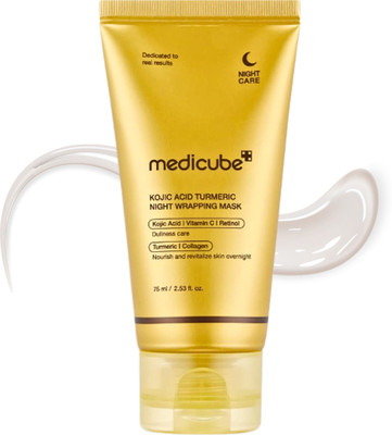 Medicube Brightening Peel-Off Night Mask – Kojic Acid + Turmeric,(75 ml)