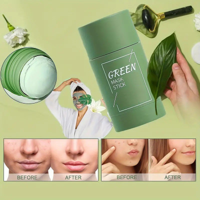 WOONGMI Oil Control,Deep Clean Pore Green Tea Stick Face Mask(40 g)