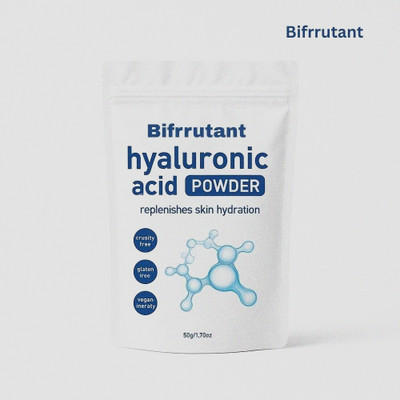 BIFRRUTANT Hyaluronic Acid Powder For Smooth Supple Glow(50 g)