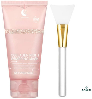 LORSHEL Collagen Overnight Mask for Skin Renewal(75 ml)