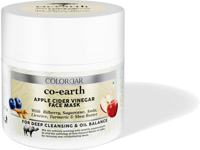 COLORBAR Apple Cider Vinegar Face Mask 100g(100 g)