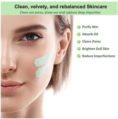 Wonholli Facial Oil Control, Deep Cleansing Pores Mask Stick(40 g)