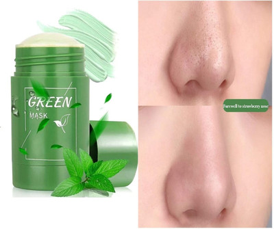 Luipui Green Tea Mask Stick Mud Blackhead Removal Face Mask(40 g)