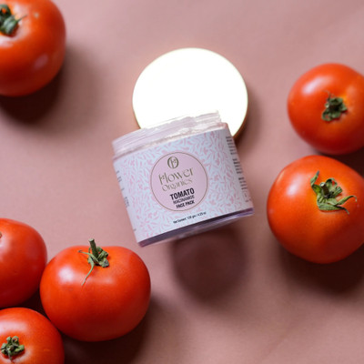 Flower Organics Tomato & Niacinamide Face Pack(120 ml)