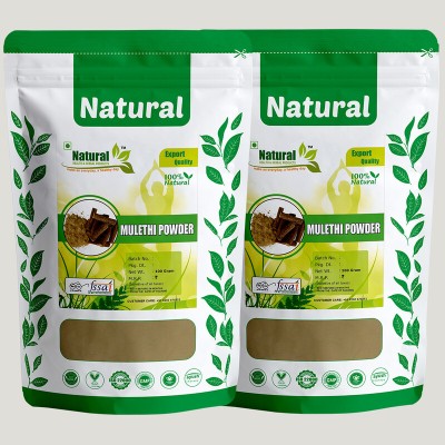 Natural Health and Herbal Products Mulethi Powder | Jeshthamadh | Liquorice Root Sticks For Eating(Cough, Throat)(200 g)