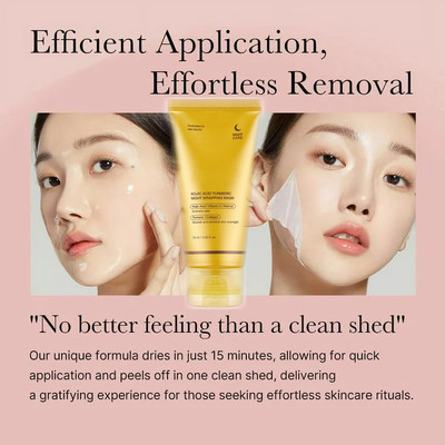 EVERERIN Collagen Overnight Wrapping Peel Anti-Aging Mask(75 g)