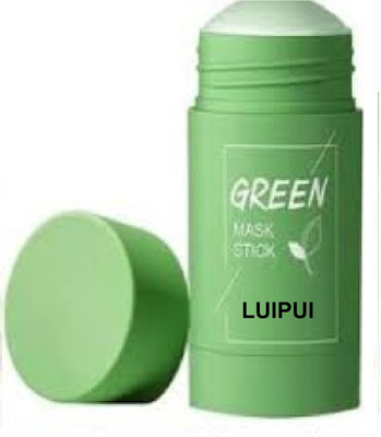Luipui green tea mud face face mask pack of 1 awesome(40 g)