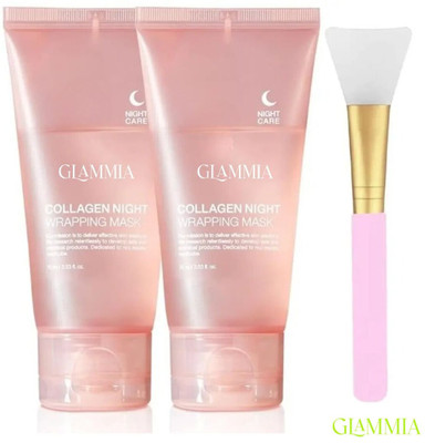GLAMMIA Reveal Radiance | Face Mask Collagen Boost For Fine Lines(150 ml)