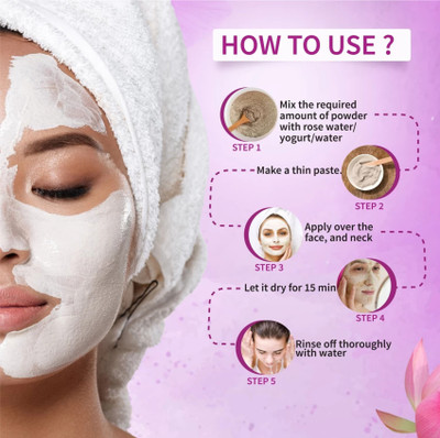 Sheny De-Tan Face Mask For Glowing Skin| Clay Mask(50 ml)