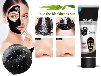 Luipui all skin type charcoal peel of mask pack of 1(130 g)
