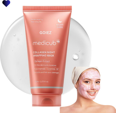 GOIEZ Medicube Collagen Night Wrapping Peel Off Mask With Glow Nourishment (75ml)(75 ml)