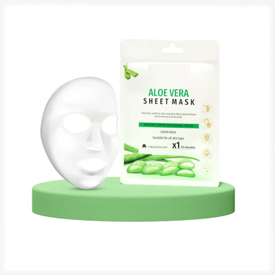ADJD Aleo vera Face Sheet Mask Oil Control Soft & Healthy Skin(20 g)